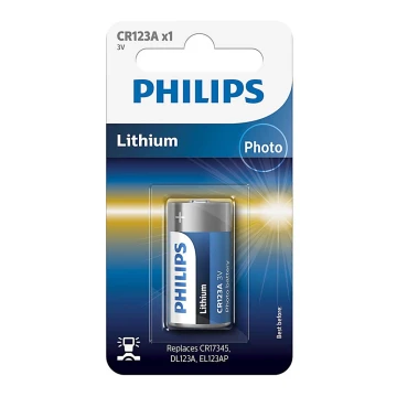 Philips CR123A/01B - Літієва батарея CR123A MINICELLS 3V 1600mAh