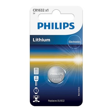 Philips CR1632/00B - Літієва батарея таблеткового типу CR1632 MINICELLS 3V 142mAh