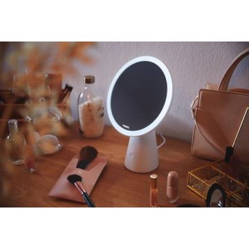 Philips - Дзеркало для макіяжу з LED підсвічуванням та регулюванням яскравості MIRROR LED/4,5W/5V