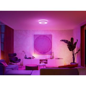 Philips - LED RGB Світильник для ванної з регулюванням яскравості Hue XAMENTO LED/52,5W/230V IP44 діаметр 425 мм 2000-6500K