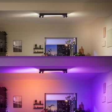 Philips - LED RGBW Точковий світильник з регулюванням яскравості Hue CENTRIS LED/40W/230V + 4xGU10/5,7W