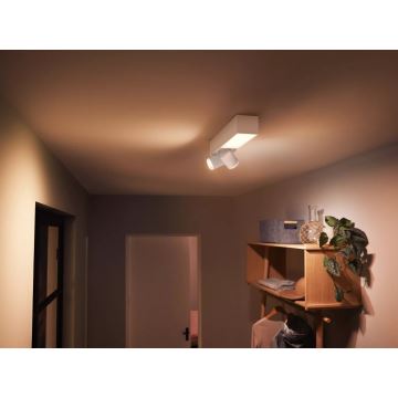 Philips - LED RGBW Точковий світильник з регулюванням яскравості Hue CENTRIS 2xGU10/4,2W/230V+ LED/11W