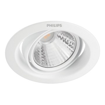 Philips - LED Стельовий вбудований світильник з регулюванням яскравості SCENE SWITCH 1xLED/7W/230V 4000K