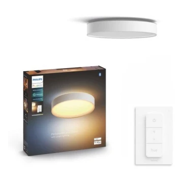 Philips - LED Світильник для ванної з регулюванням яскравості Hue DEVERE LED/19,2W/230V IP44 діаметр 381 мм 2200-6500K + дистанційне керування