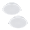 Philips - НАБОР 2x Светодиодный встроенный светильник LED/23,5W/230V