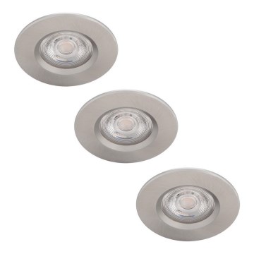 Philips - НАБІР 3x LED світильник для ванної з регулюванням яскравості LED/5W/230V 2700K IP65