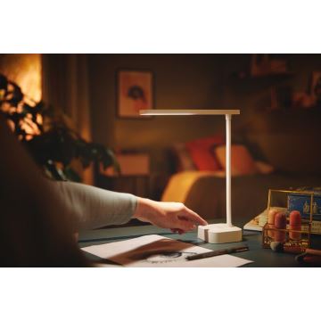 Philips - Сенсорна настільна світлодіодна лампа з регулюванням яскравості TILPA LED/5W/5V 1800 mAh