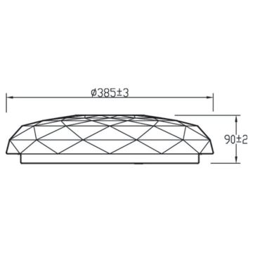 Philips - Стельовий LED світильник з регулюванням яскравості LED/23W/230V 2700-6500K + ДК