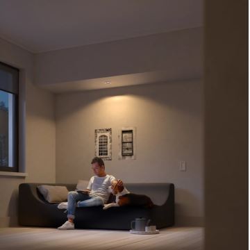 Philips - Стельовий вбудований LED світильник з регулюванням яскравості Hue MILLISKIN 1xGU10/4,2W/230V 2200-6500K білий