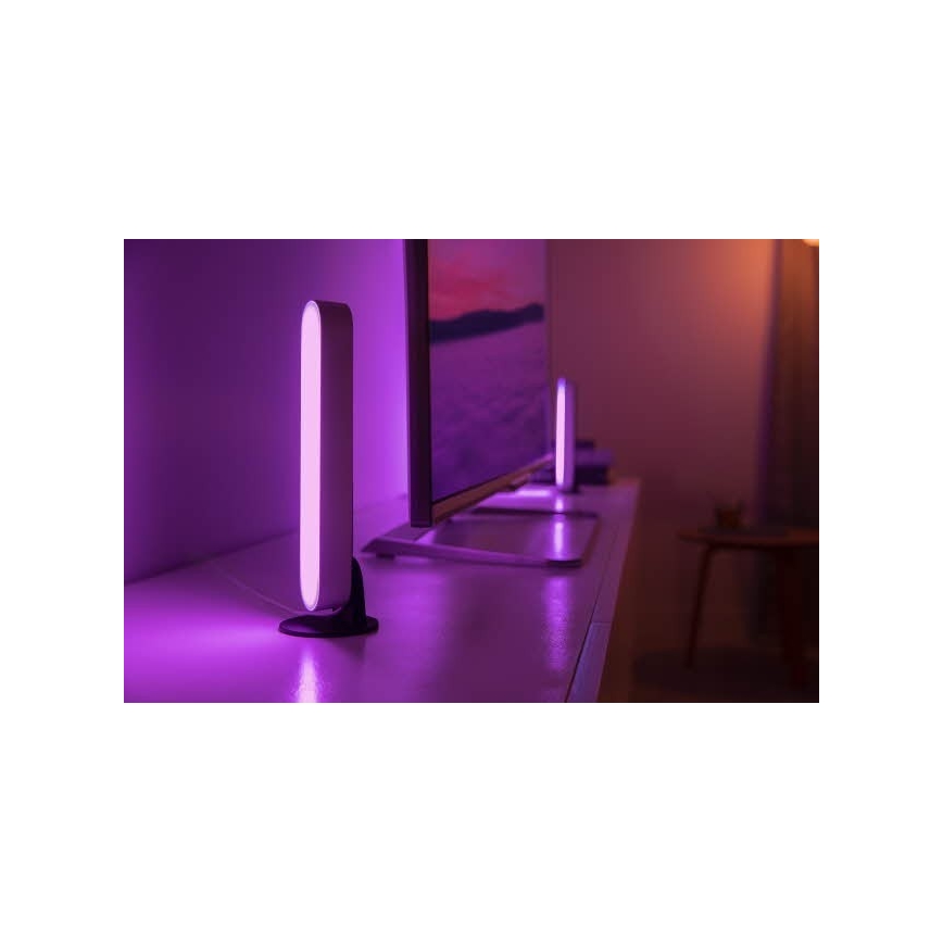 Philips - Светодиодная настольная RGB-лампа с регулированием яркости Hue PLAY LED/6W/230V белый