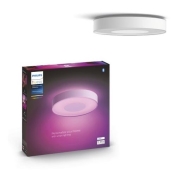 Philips - Светодиодный диммируемый потолочный RGB-светильник Hue INFUSE LED/33,5W/230V 2000-6500K ⌀ 381 мм белый