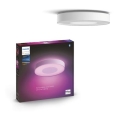 Philips - Светодиодный диммируемый потолочный RGB-светильник Hue INFUSE LED/52,5W/230V 2000-6500K ⌀ 425 мм белый