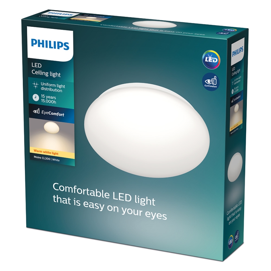 Philips - Светодиодный потолочный светильник 1xLED/10W/230V 2700K