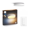 Philips - Светодиодный потолочный светильник с регулированием яркости Hue LED/33,5W/230V 2200-6500K диаметр 425 мм белый + дистанционное управление