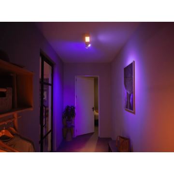 Philips - Светодиодный точечный RGBW-светильник с регулированием яркости Hue CENTRIS 2xGU10/4,2W/230V+ LED/11W