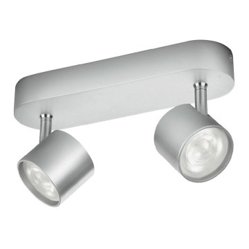 Philips - Светодиодный точечный светильник с регулированием яркости 2xLED/4,5W/230V