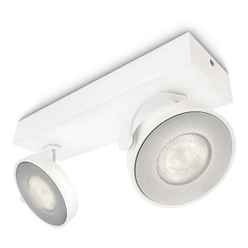 Philips - Светодиодный точечный светильник с регулированием яркости 2xLED/4,5W/230V