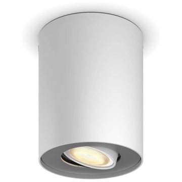 Philips - Светодиодный точечный светильник с регулированием яркости Hue PILLAR 1xGU10/4,2W/230V 2200-6500K белый