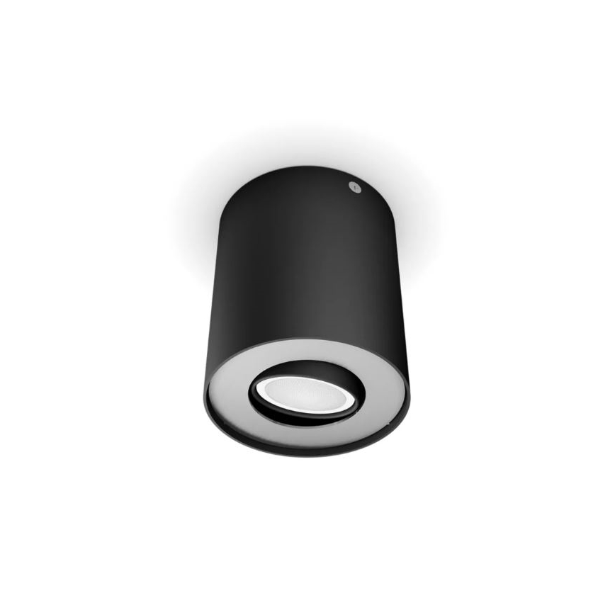 Philips - Светодиодный точечный светильник с регулированием яркости Hue PILLAR 1xGU10/4,2W/230V 2200-6500K черный