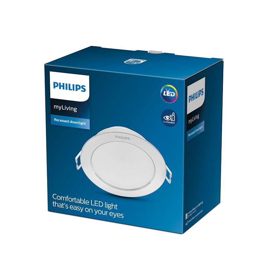 Philips - Светодиодный встроенный светильник LED/3,5W/230V 3000K