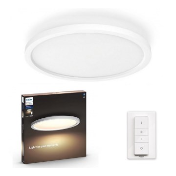 Philips - Світлодіодний стельовий світильник з регулюванням яскравості Hue LED/19W/230V 2200-6500K + пульт дистанційного керування