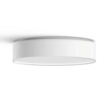 Philips - Світлодіодний стельовий світильник з регулюванням яскравості Hue LED/9,6W/230V 2200–6500K діаметр 261 мм білий + пульт дистанційного керування