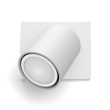 Philips - Точковий LED світильник з регулюванням яскравості Hue RUNNER 1xGU10/4,2W/230V 2200-6500K + пульт дистанційного керування білий