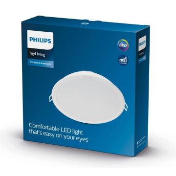 Philips - Вбудований стельовий світильник MESON LED/20W/230V 4000K