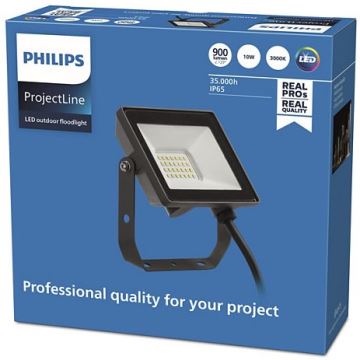 Philips - Вуличний LED прожектор PROJECTLINE LED/10W/230V IP65 3000K