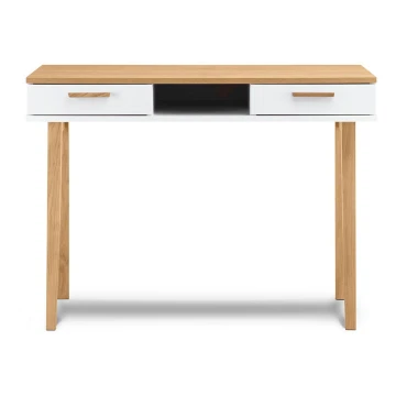 Письмовий стіл FRISK 75x100 см дуб/білий