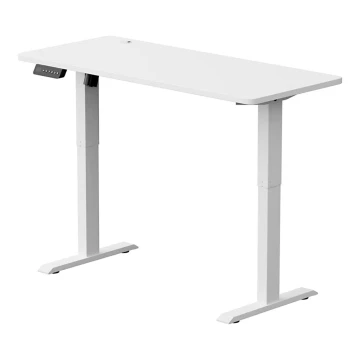 Письмовий стіл з можливістю регулювання висоти LEVANO 140x60 см білий