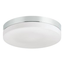 Prezent 67110 - Стельовий світильник для ванної кімнати PILLS 1xE27/60W/230V IP44 хром