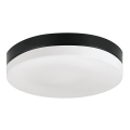 Prezent 67115 - Потолочный светильник для ванной комнаты PILLS 2xE27/60W/230V IP44 черный