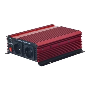 Преобразователь напряжения 1000W/12/230V + USB