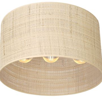 Припотолочная люстра RATTAN 3xE27/60W/230V ротанг