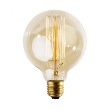 Промислова декоративна лампочка з регулюванням яскравості SELRED G95 E27/40W/230V 2200K