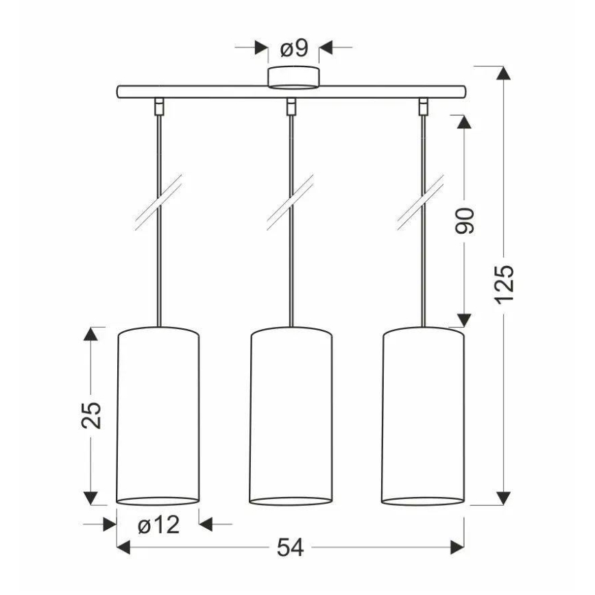 Подвесная люстра FLERI 3xE27/60W/230V ротанг