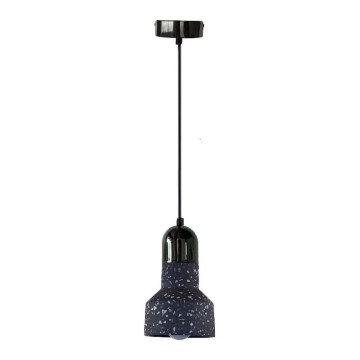 Подвесная люстра TERRAZZO 1xE27/60W/230V диаметр 12 см черный