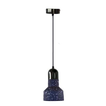 Подвесная люстра TERRAZZO 1xE27/60W/230V диаметр 12 см черный