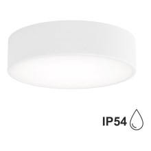 Потолочный светильник с датчиком для ванной комнаты CLEO 2xE27/24W/230V диаметр 30 см белый IP54