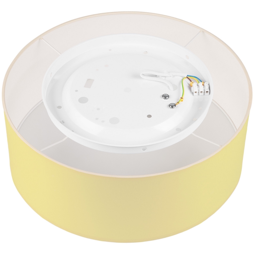 Потолочный светильник SIRJA PASTEL DOUBLE 2xE27/15W/230V диаметр 35 см желтый