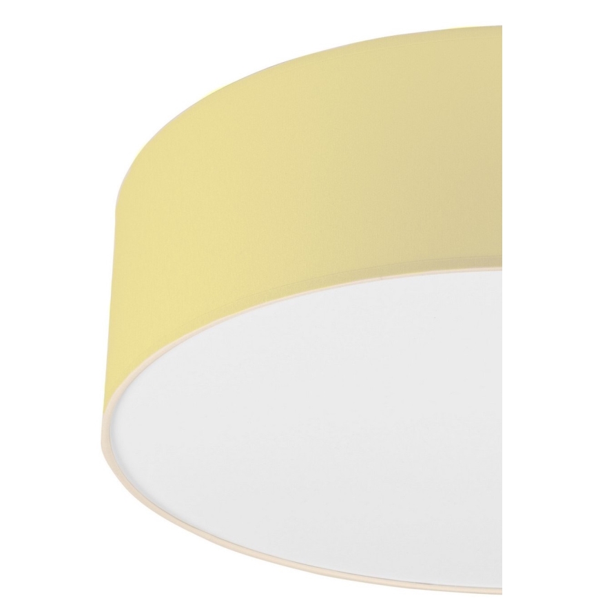 Потолочный светильник SIRJA PASTEL DOUBLE 4xE27/15W/230V диаметр 45 см желтый