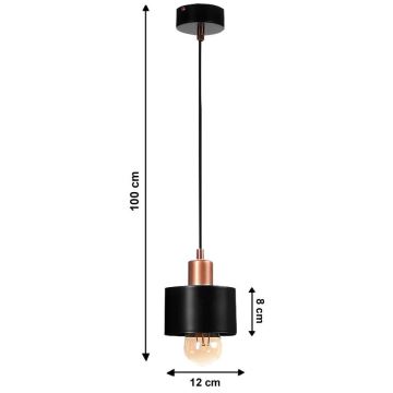 Підвісна люстра BODO 1xE27/60W/230V