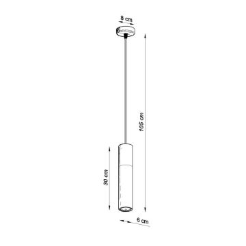 Підвісна люстра BORGIO 1xGU10/40W/230V