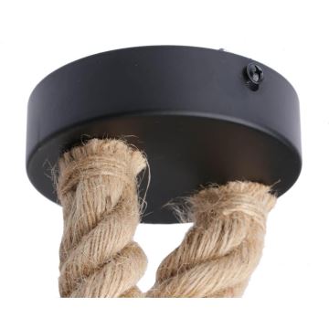 Підвісний світильник ROPE 2xE27/12W/230V