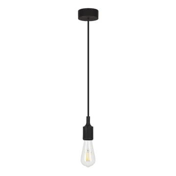 Rabalux 1412 - Подвесной светильник ROXY E27/40W черный 