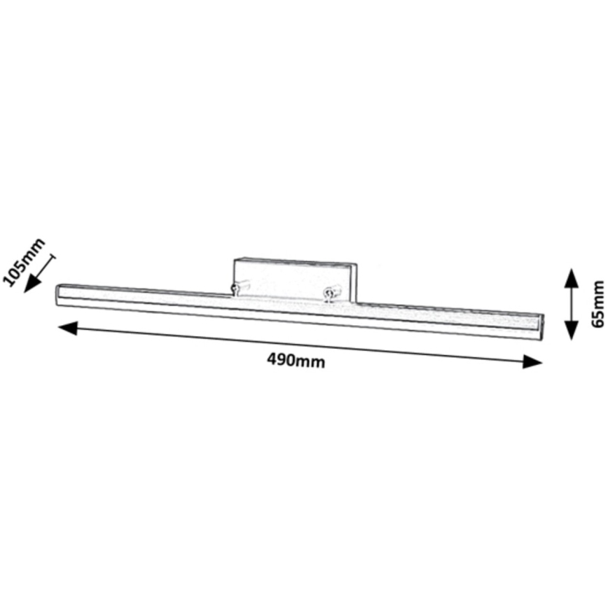 Rabalux - B2779 LED/12W/230V 49 см IP44