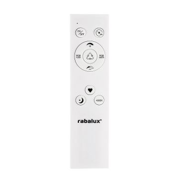 Rabalux - Светодиодный потолочный RGB-светильник с регулированием яркости LED/22W/230V Wi-Fi + дистанционное управление