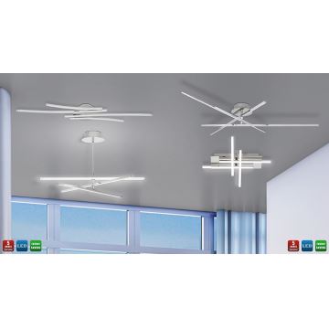 Rabalux 2480 - Светодиодная люстра MEREDITH LED/18W/230V