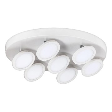 Rabalux 2715 - Светодиодный потолочный светильник ELSA 7xLED/6W/230V белый